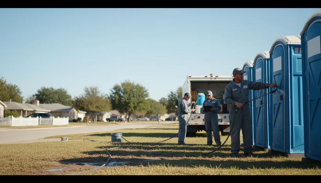 Long-Term Portable Toilet Rental in Sneads, FL near me